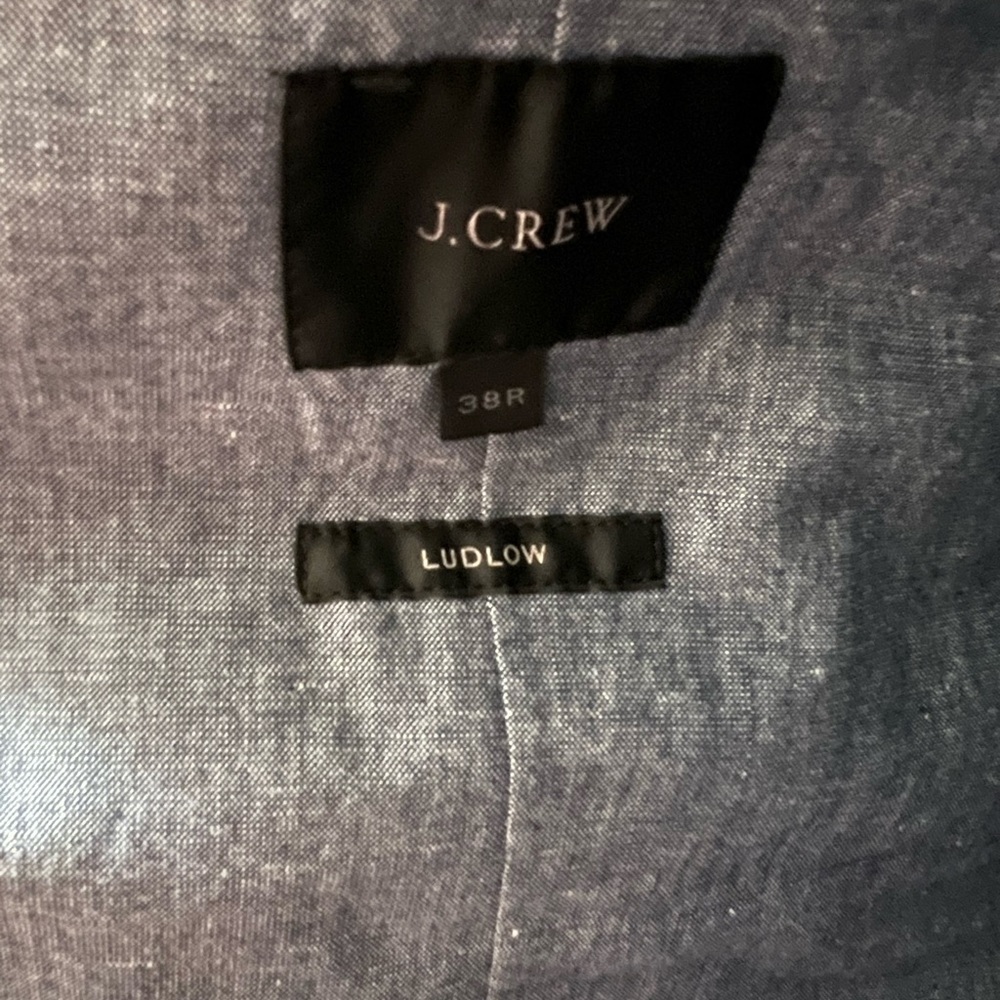 J crew gray/blue sport coat